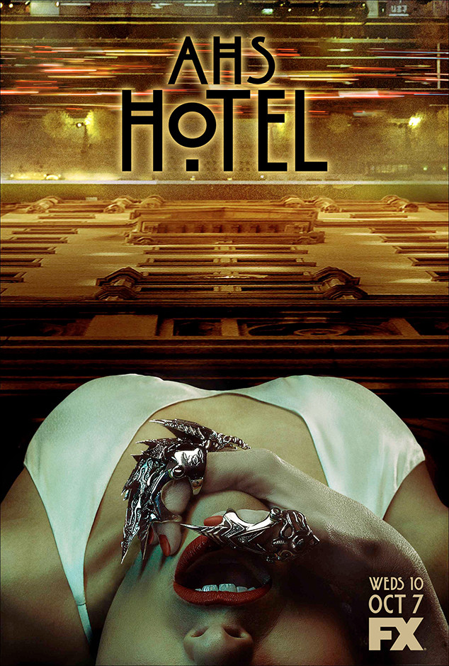 Don T Look Down Ahs Hotel Poster Will Mess With Your